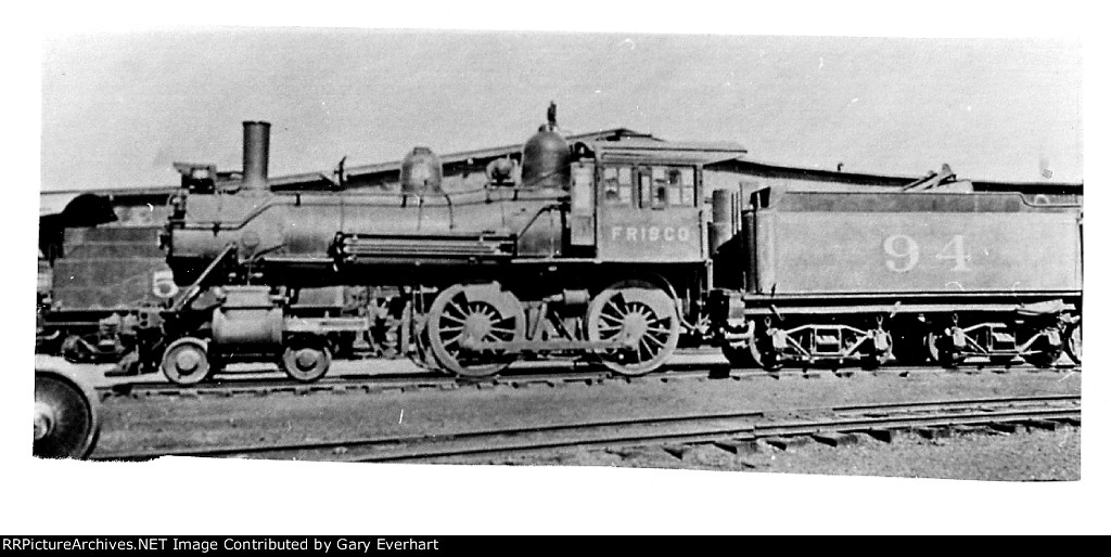 SLSF 4-4-0 #94 - St Louis-San Francisco (Frisco)